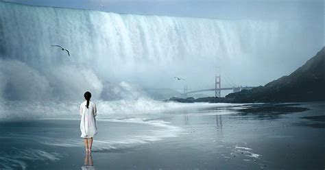 <b>N</b>ë ëndrra, tërmeti mund të përfaqësojë frikën tuaj përballë katastrofës. . Uji ne enderr